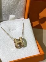 [Eternal Jewelry]HM CLIC YELLOW ENAMEL GOLD NECKLACE - 图片 6