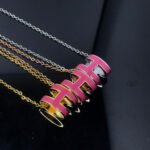 [Eternal Jewelry]H NECKLACE PINK - 图片 2