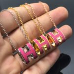[Eternal Jewelry]H NECKLACE PINK - 图片 4