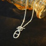 [Eternal Jewelry]HM CHAINE D'ANCRE PENDANT NECKLACE STERLING SILVER - 图片 4