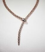 [?Eternal Jewelry?] High-End Bespoke Black Onyx Serpent Necklace - 图片 9