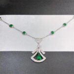 [Eternal Jewelry]DREAM NECKLACE MALACHITE DIAMOND SILVER - 图片 2