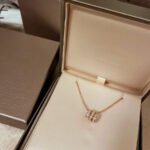 [Eternal Jewelry]SERPENTI PINK GOLD NECKLACE DOUBLE RING DIAMOND - 图片 3
