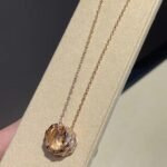 [Eternal Jewelry]SERPENTI PINK GOLD NECKLACE DOUBLE RING DIAMOND - 图片 8