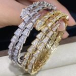 [Eternal Jewelry]SERPENTI BRACELET GOLD DIAMOND DOUBLE ROW - 图片 5