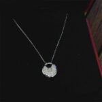 [Eternal Jewelry]AMULETTE SILVER FULL DIAMOND NECKLACE - 图片 3