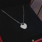 [Eternal Jewelry]AMULETTE SILVER FULL DIAMOND NECKLACE - 图片 4