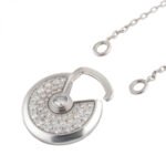 [Eternal Jewelry]AMULETTE SILVER FULL DIAMOND NECKLACE - 图片 2