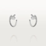 [Eternal Jewelry]JUSTE EARRINGS 12.75MM SILVER DIAMOND - 图片 2