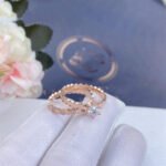 [Eternal Jewelry]BEE LOVE RING PINK GOLD DIAMOND - 图片 4