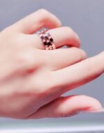 [Eternal Jewelry]BEE LOVE RING PINK GOLD DIAMOND - 图片 5
