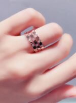 [Eternal Jewelry]BEE LOVE RING PINK GOLD DIAMOND - 图片 6