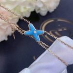 [Eternal Jewelry]JEUX BRACELET TURQUOISE PINK GOLD 1 DIAMOND - 图片 7