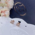 [Eternal Jewelry]JEUX DE PINK GOLD DIAMOND EARRINGS - 图片 5