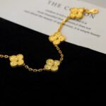 [Eternal Jewelry]CLOVER 5 MOTIFS BRONZING BRACELET - 图片 6