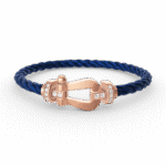 [Eternal Jewelry]FORCE LARGE HORSESHOE HALF DIAMOND BRACELET ROSE GOLD - 图片 11