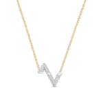[Eternal Jewelry]VOLT SILVER DIAMOND PEDANT NECKLACE - 图片 2