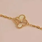 [Eternal Jewelry]CLOVER 5 FLOWERS LASER BRACELET - 图片 7