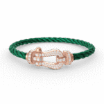 [Eternal Jewelry]FORCE LARGE HORSESHOE FULL DIAMOND BRACELET ROSE GOLD - 图片 13