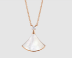 [Eternal Jewelry]DREAM NECKLACE WHITE MOP PINK GOLD 1 DIAMOND - 图片 2