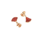 [Eternal Jewelry]DREAM Carnelian PINK GOLD EARRINGS - 图片 2