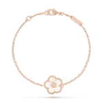 [Eternal Jewelry]LUCKY WHITE MOP PLUM BLOSSOM  BRACELET