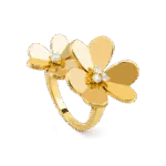 [Eternal Jewelry]CLOVER COMOS GOLD DIAMOND RING - 图片 2