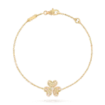 [Eternal Jewelry]FRIVOLE GOLD FLOWER DIAMOND BRACELET