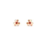[Eternal Jewelry]FRIVOLE  FLOWER PINK EARRINGS