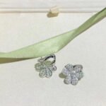 [Eternal Jewelry]FRIVOLE SILVER FLOWER DIAMOND EARRINGS - 图片 3