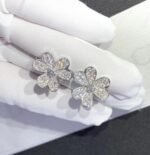 [Eternal Jewelry]FRIVOLE SILVER FLOWER DIAMOND EARRINGS - 图片 6