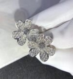 [Eternal Jewelry]FRIVOLE SILVER FLOWER DIAMOND EARRINGS - 图片 7