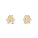 [Eternal Jewelry]FRIVOLE GOLD FLOWER DIAMOND EARRINGS