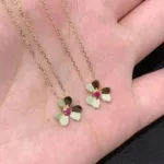 [Eternal Jewelry]FRIVOLE GOLD FLOWER NECKLACE - 图片 3