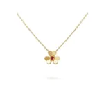 [Eternal Jewelry]FRIVOLE GOLD FLOWER NECKLACE