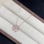 [Eternal Jewelry]FRIVOLE ROSE GOLD FLOWER DIAMOND NECKLACE - 图片 7