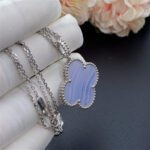 [Eternal Jewelry]CLOVER SILVER CHALCEDONY BIG CLOVER NECKLACE - 图片 4