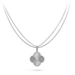[Eternal Jewelry]CLOVER 25MM SILVER BIG CLOVER NECKLACE
