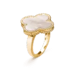 [Eternal Jewelry]CLOVER WHITE MOP RING
