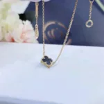 [Eternal Jewelry]CLOVER ONYX SINGLE FLOWER BRACELET - 图片 5