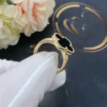 [Eternal Jewelry]CLOVER ONYX RING - 图片 3