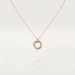 [Eternal Jewelry]TRINITY NECKLACE SILVER GOLD PINK GOLD DIAMONDS - 图片 2