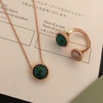 [Eternal Jewelry]PERLEE COULEURS DIAMOND ROSE GOLD BETWEEN THE FINGER RING - 图片 3