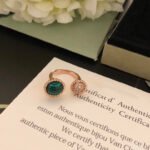 [Eternal Jewelry]PERLEE COULEURS DIAMOND ROSE GOLD BETWEEN THE FINGER RING - 图片 4