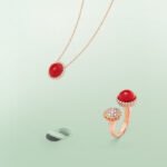 [Eternal Jewelry]PERLEE COULEURS DIAMOND ROSE GOLD BETWEEN THE FINGER RING - 图片 2