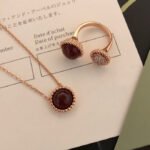 [Eternal Jewelry]PERLEE COULEURS DIAMOND ROSE GOLD BETWEEN THE FINGER RING - 图片 6