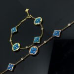 [Eternal Jewelry]STAR AND SUN 4 MOTIF BLUE BRACELET - 图片 4