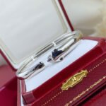 [Eternal Jewelry]PANTHERE SILVER OPEN BRACELET - 图片 3