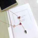 [Eternal Jewelry]LUCKY SPRING 4 MOTIFS ROSE GOLD NECKLACE - 图片 4