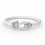 [Eternal Jewelry]FORCE LARGE HORSESHOE FULL DIAMOND BRACELET SILVER - 图片 14